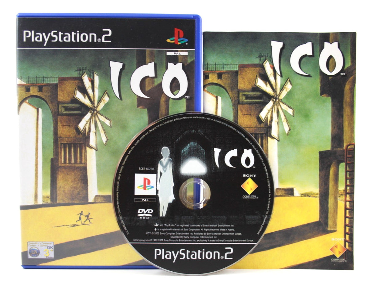 **MINT DISC** ICO (PS2) [PAL] - WITH WARRANTY [Black Label]