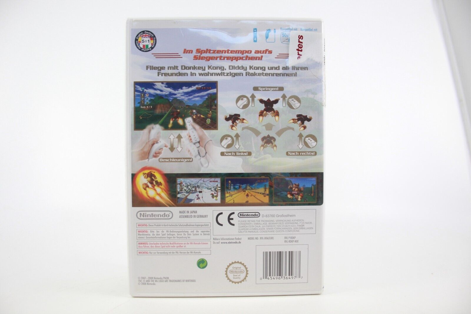 Donkey Kong Jet Race (Nintendo Wii) [PAL] - WITH WARRANTY