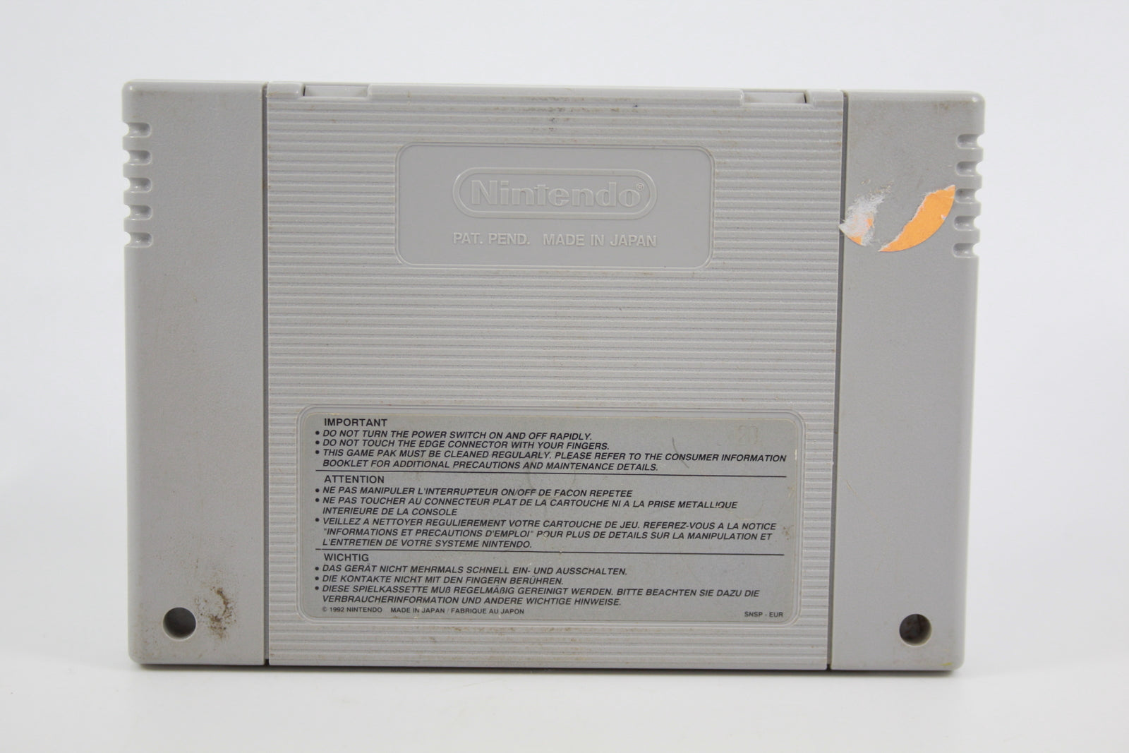 F1 World Championship Edition (SNES) [PAL] - WITH WARRANTY