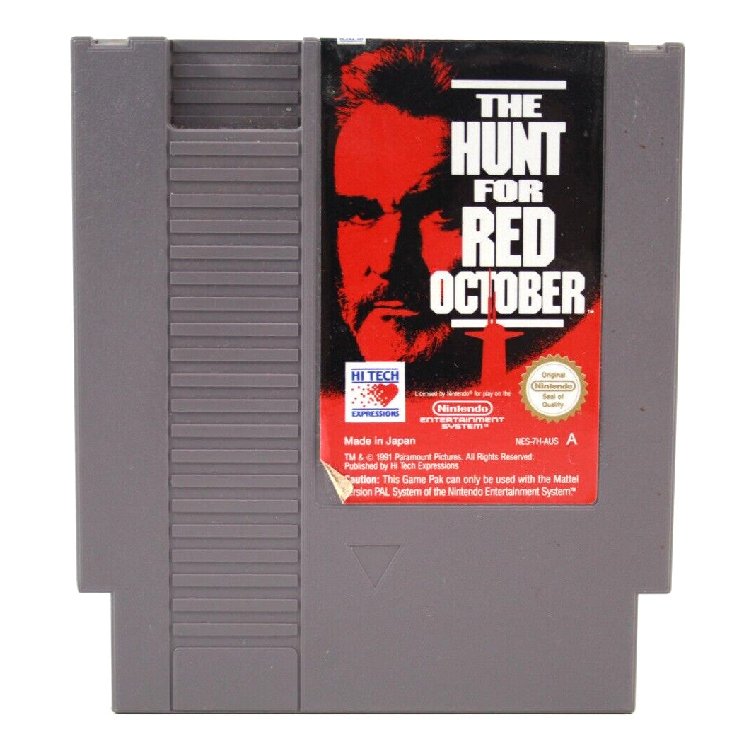 The Hunt for Red October - Nintendo Entertainment System (NES) [PAL] - WARRANTY