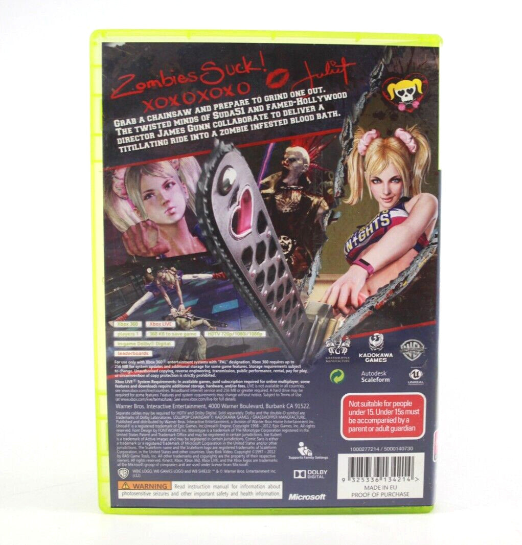 Lollipop Chainsaw - Xbox 360 [PAL] - WITH WARRANTY