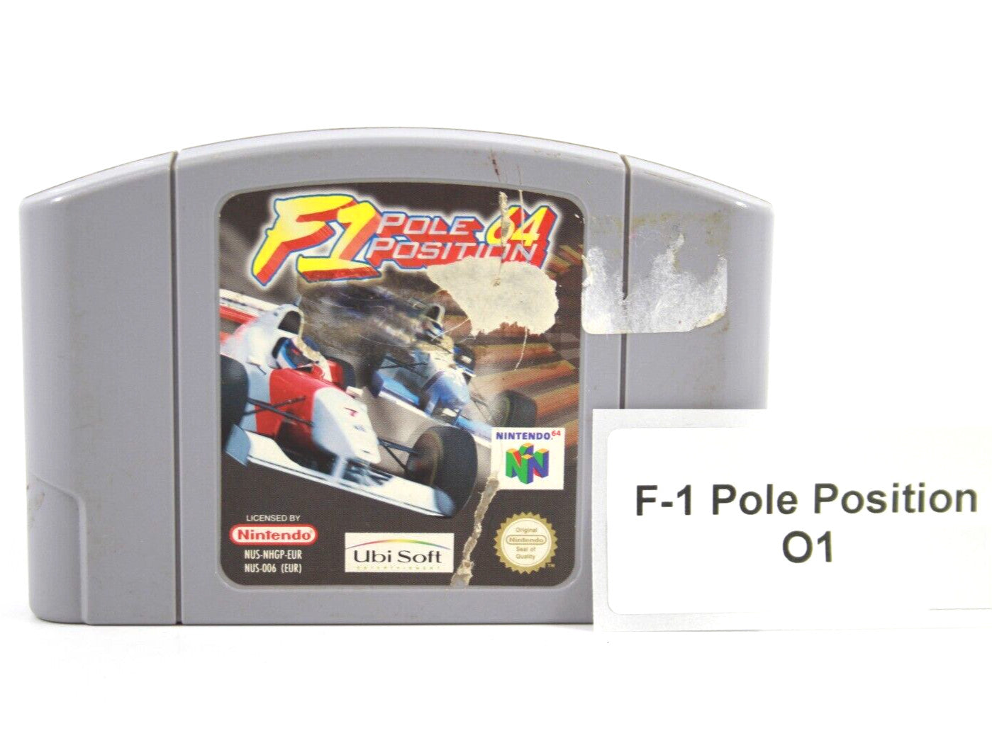 F1 Pole Position 64 [CART ONLY] - Nintendo 64 (N64) [PAL] WITH WARRANTY