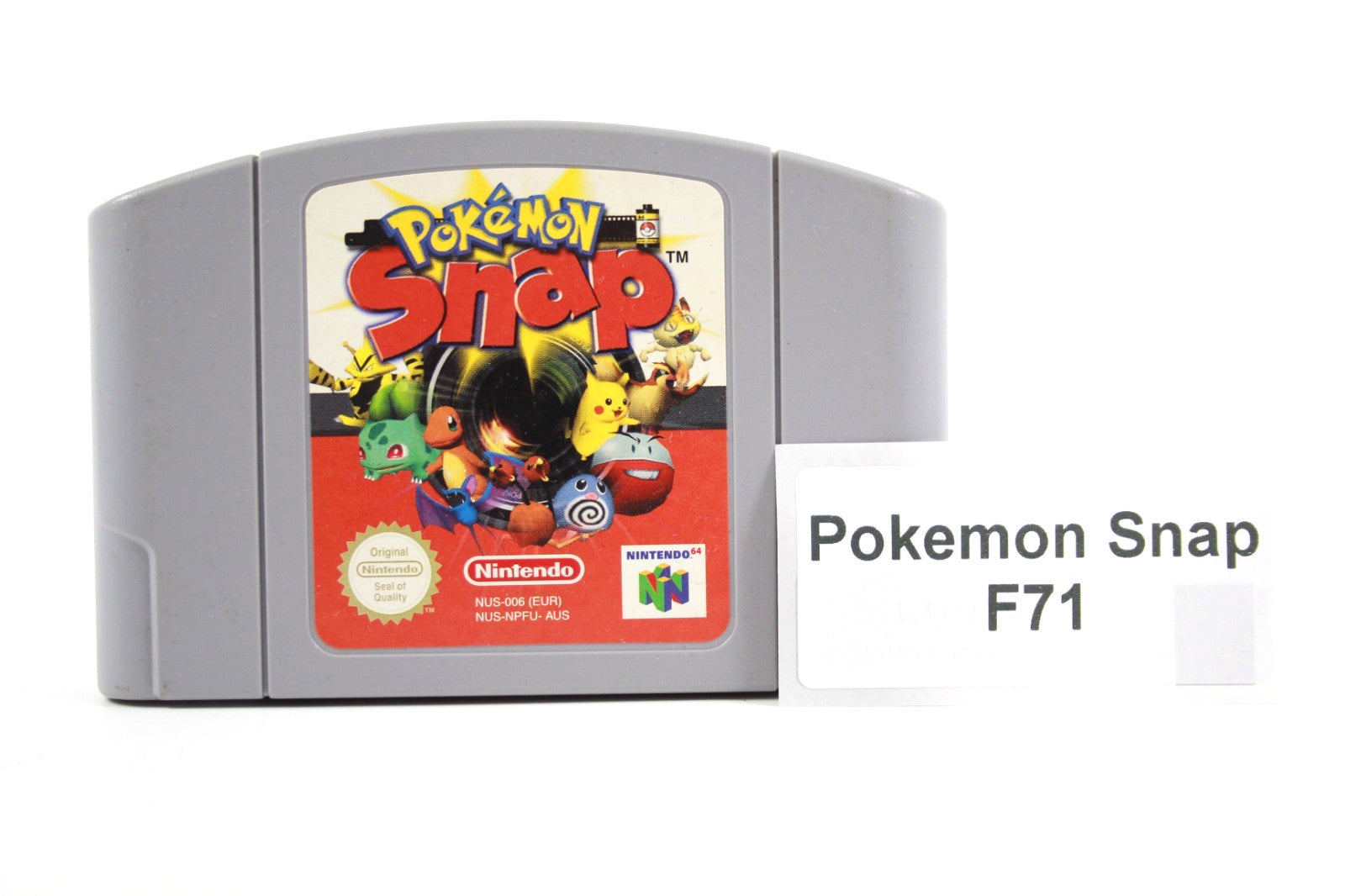 Pokémon Snap [CART ONLY] - Nintendo 64 (N64) [PAL] WITH WARRANTY