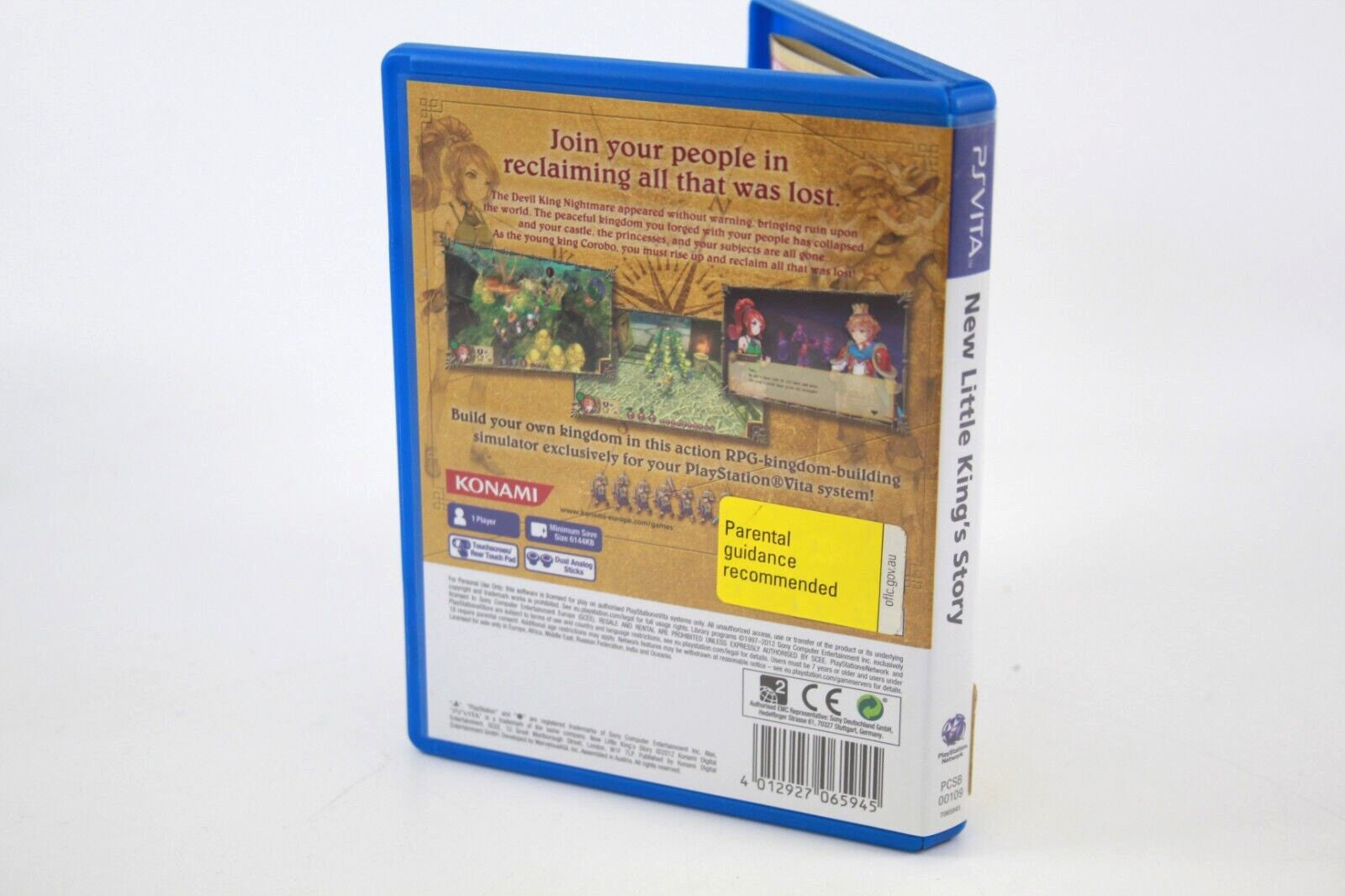 New Little King's Story  - Playstation PS Vita [PAL] - WITH WARRANTY