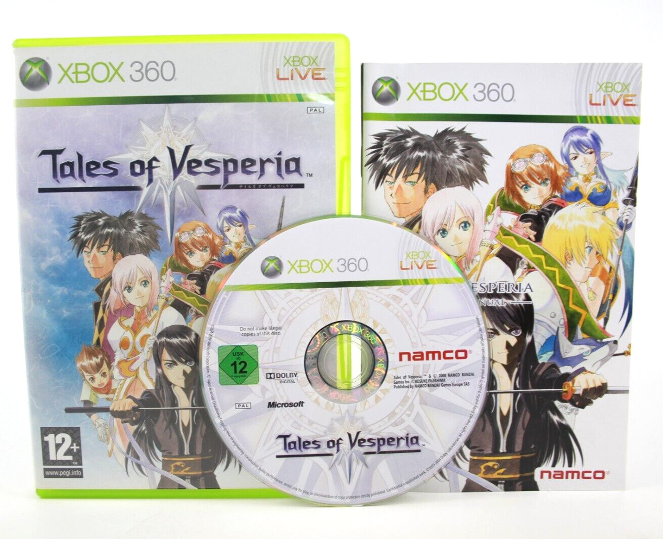 Tales of Vesperia - Xbox 360 [PAL] - WITH WARRANTY