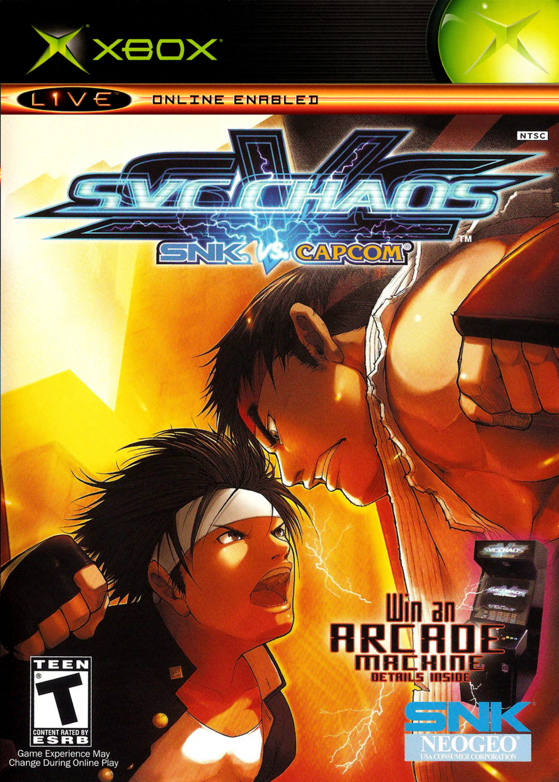 SVC Chaos: SNK vs. Capcom [DISC ONLY] (Original Xbox) [PAL] - WITH WARRANTY - vs