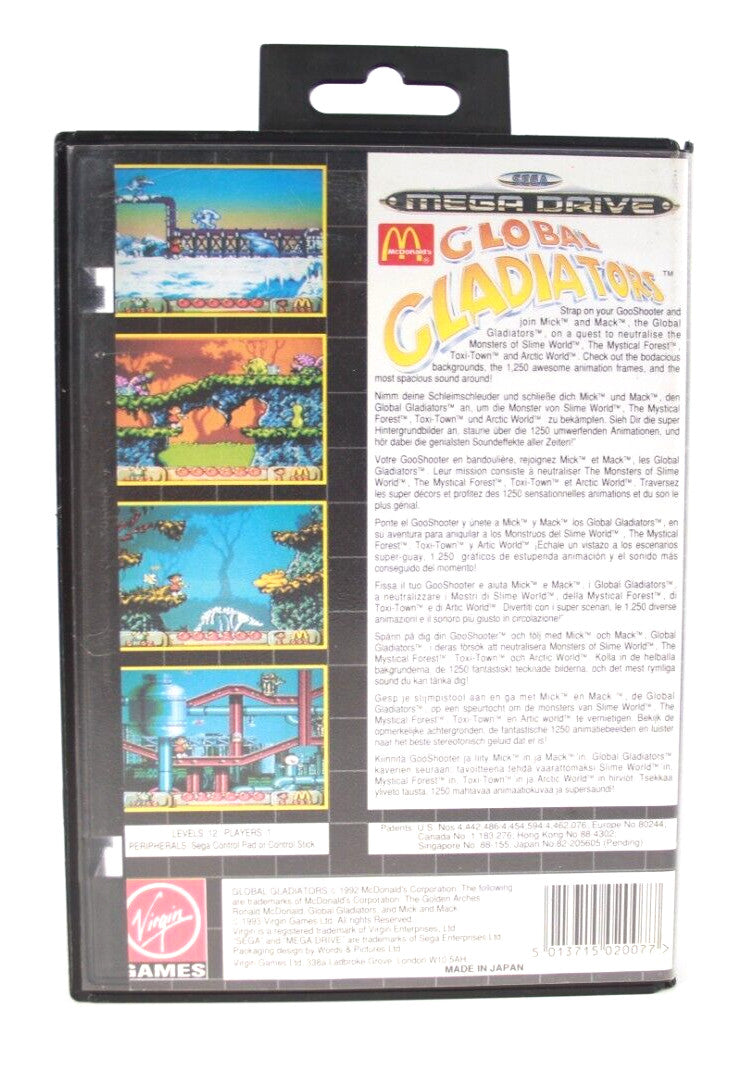 Global Gladiators - SEGA Mega Drive [PAL] WITH WARRANTY