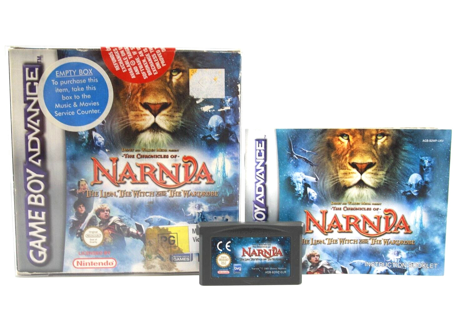 The Chronicles of Narnia - Nintendo Game Boy Advance (GBA) BOXED - WITH WARRANTY