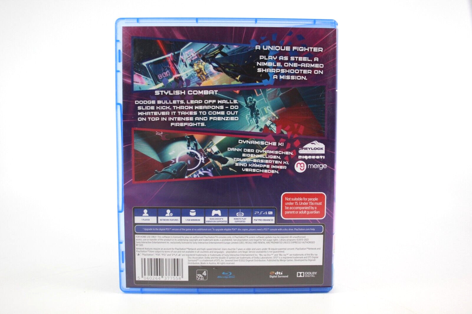 Severed Steel - PlayStation 4 (PS4) [PAL] - WITH WARRANTY