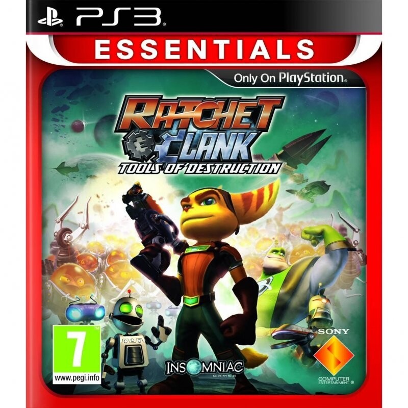 Ratchet & Clank: Tools of Destruction (Essentials) (PS3) [PAL] - WITH WARRANTY