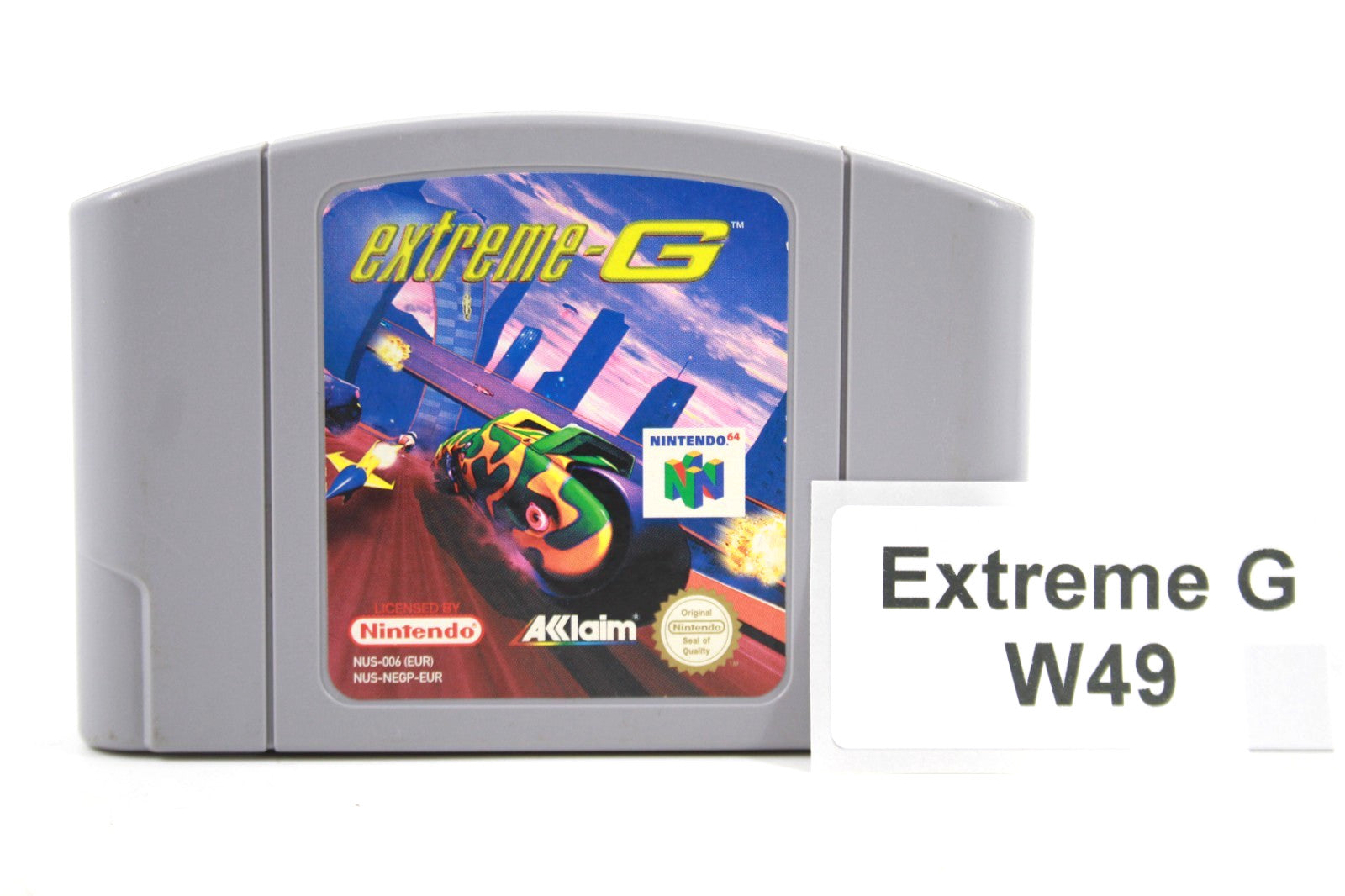 Extreme-G [CART ONLY] - Nintendo 64 (N64) [PAL] WITH WARRANTY