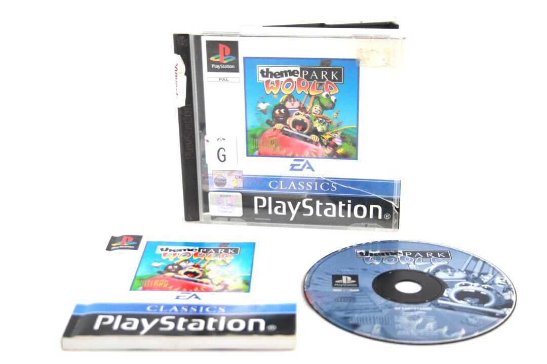 Theme Park World (PS1) [PAL] - WITH WARRANTY
