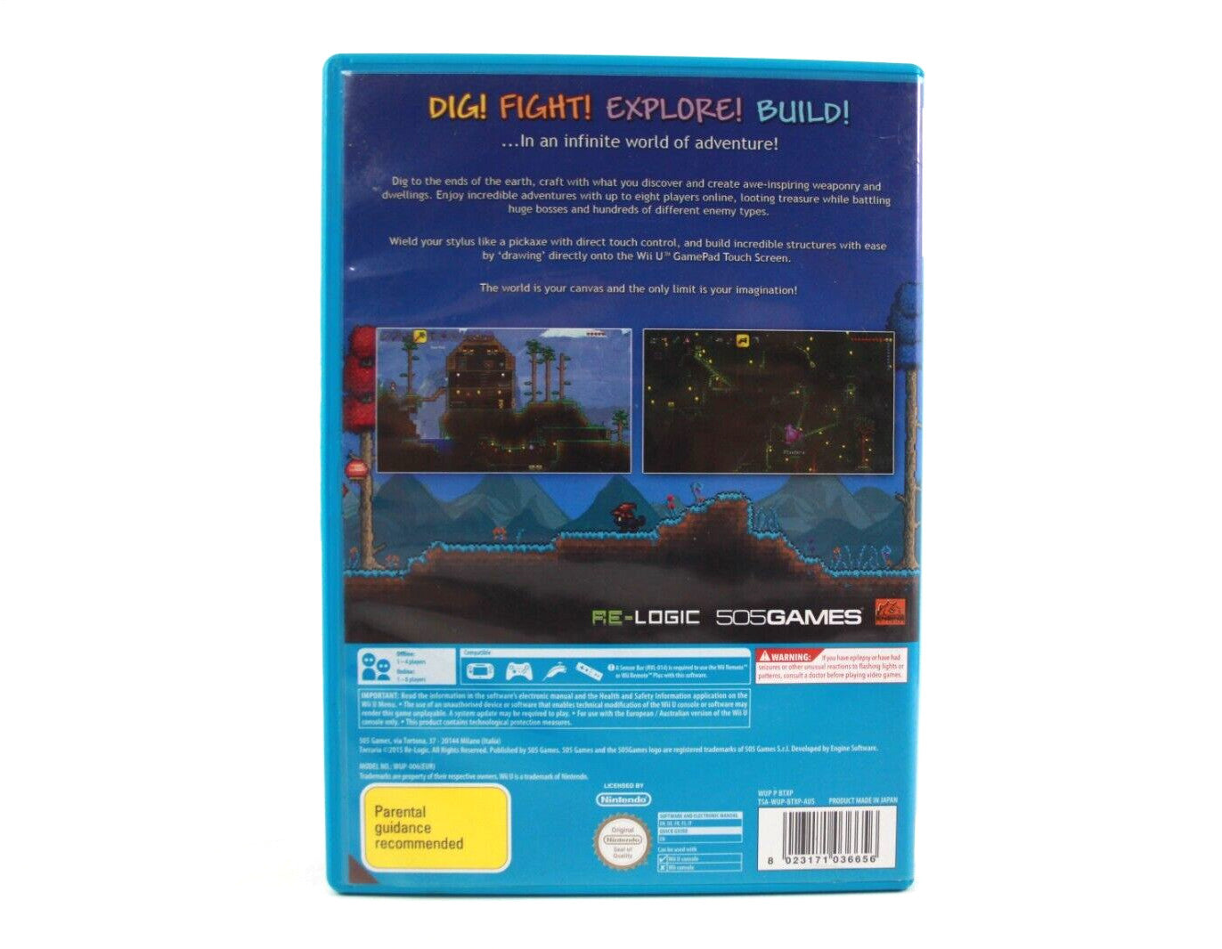 Terraria - Nintendo Wii U [PAL] - WITH WARRANTY