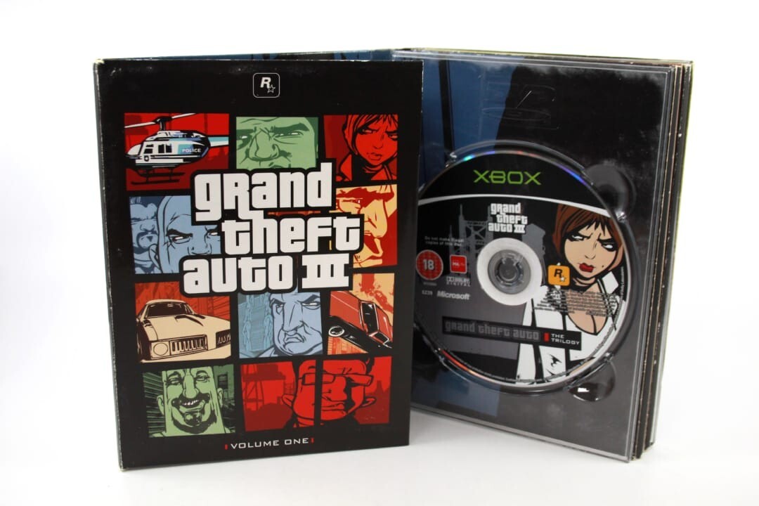 Grand Theft Auto The Trilogy - Xbox Original - No Manuals