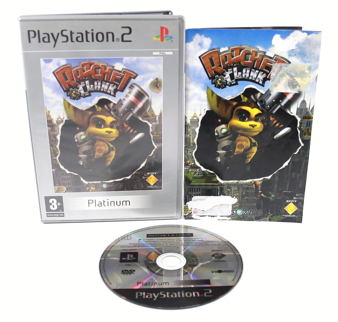 Ratchet & Clank (Platinum) - PlayStation 2 (PS2) [PAL] - WITH WARRANTY *COS*