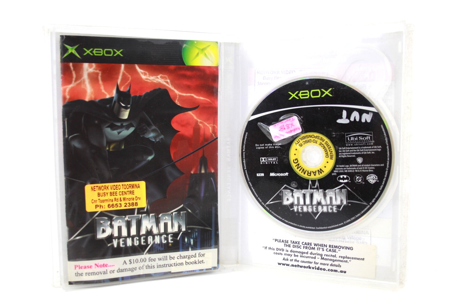 Batman Vengeance [EX Rental] - Xbox [PAL] - WITH WARRANTY