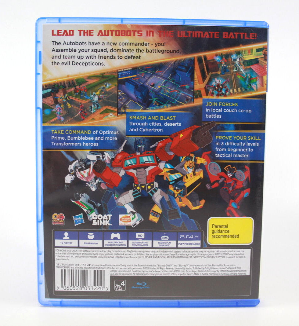 Transformers Battlegrounds (PS4) [PAL] - WITH WARRANTY