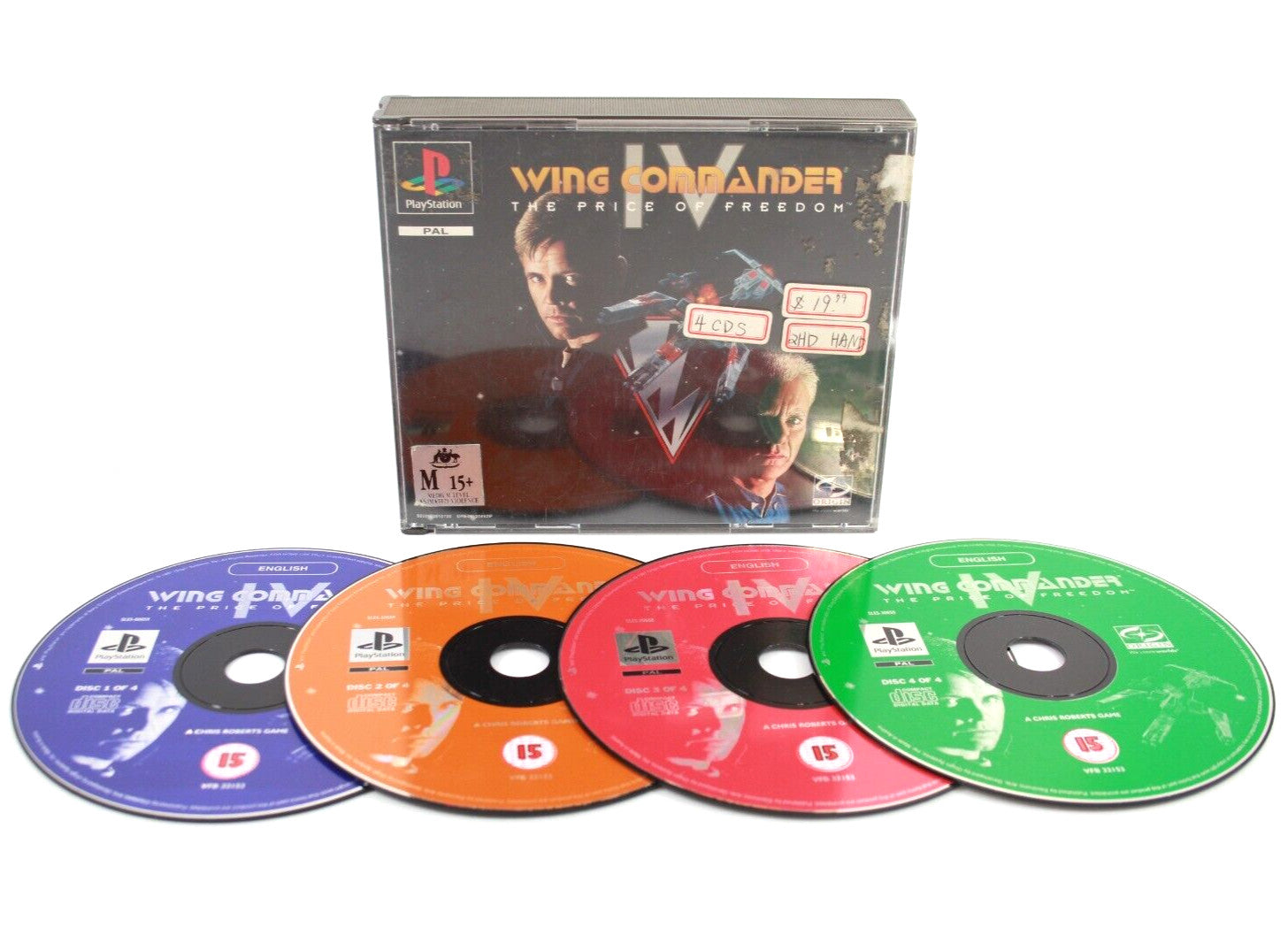 Wing Commander IV 4: The Price of Freedom - PlayStation 1 - WITH WARRANTY