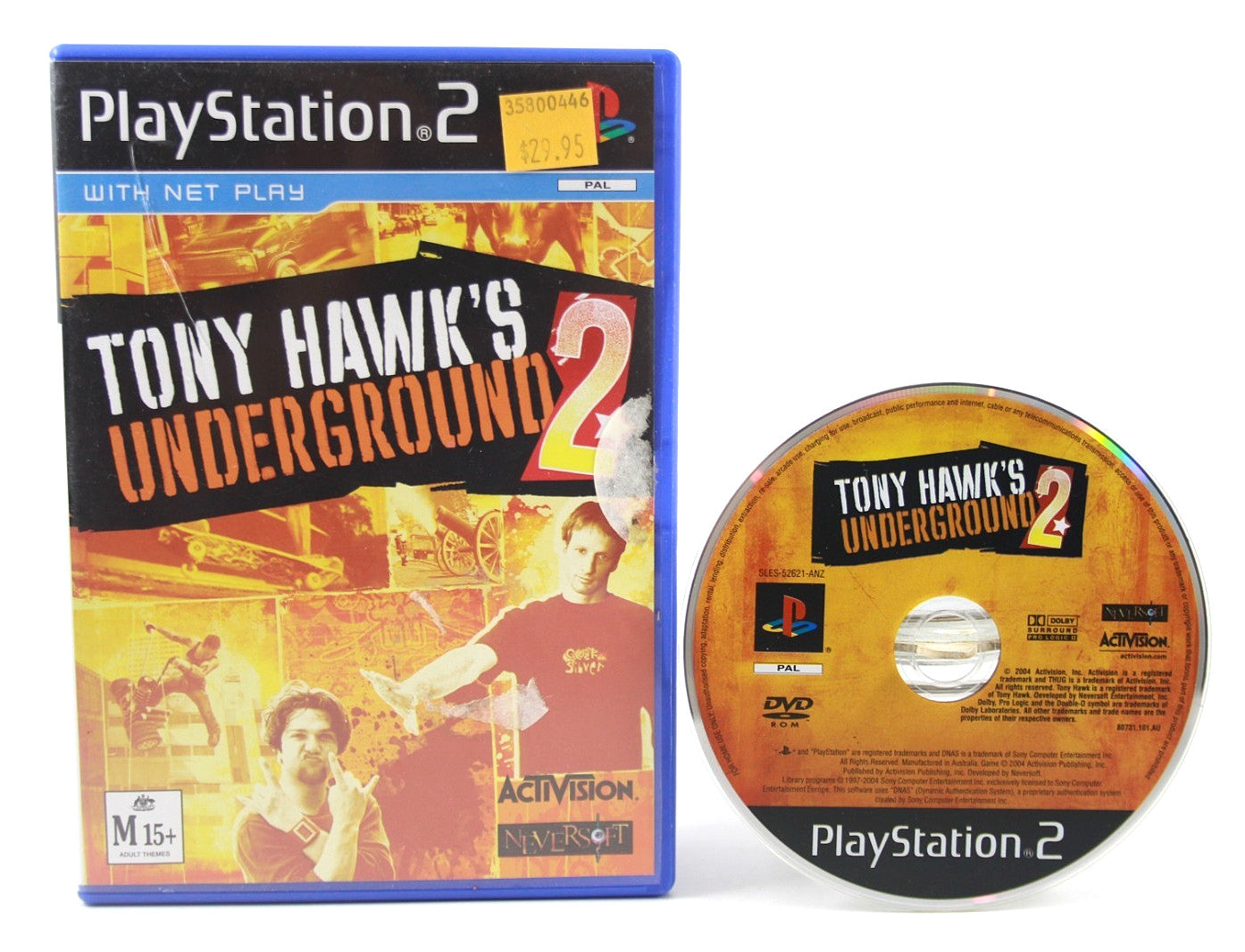 Tony Hawk's Underground 2 [BLACK LABEL] - PlayStation 2 PS2 [PAL] WITH WARRANTY