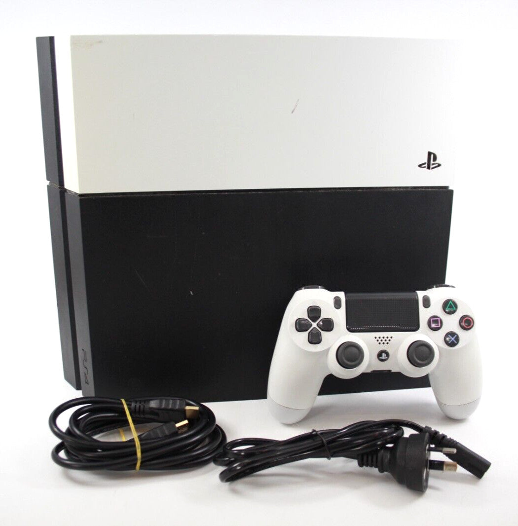 Official PlayStation 4 PS4 500GB Console Bundle WHITE/BLACK -w 60day WARRANTY