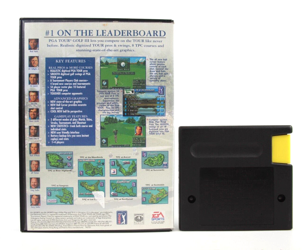 PGA Tour Golf III - SEGA Genesis [NTSC-U] - WITH WARRANTY