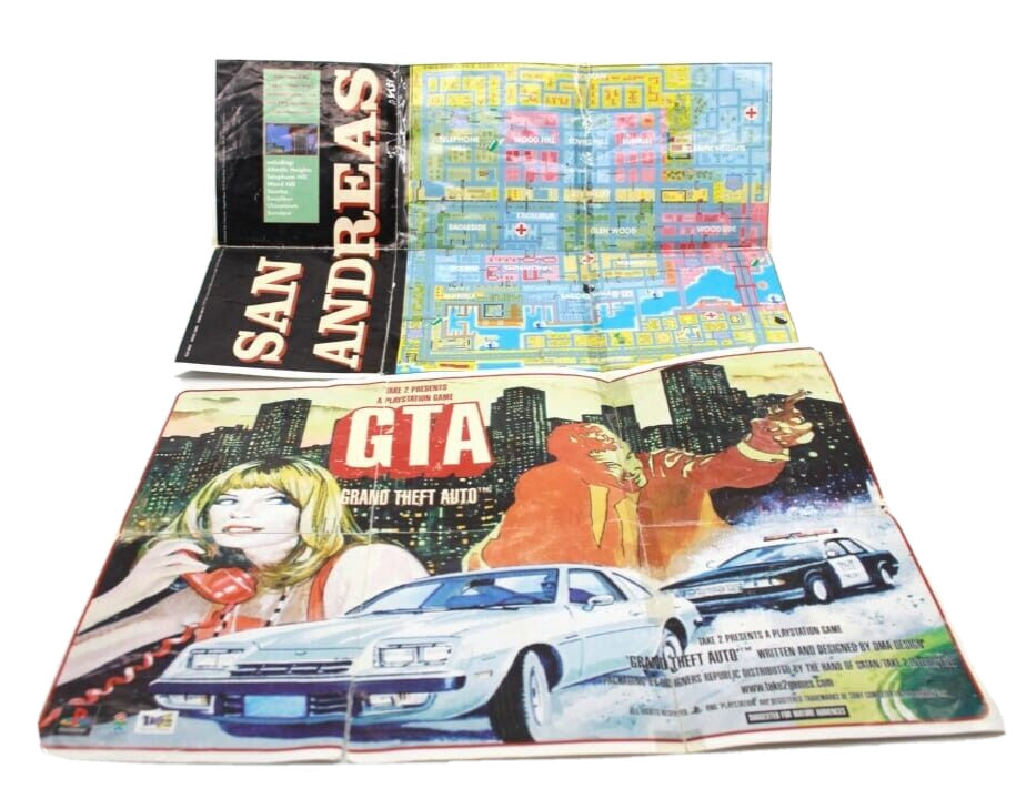Grand Theft Auto + Grand Theft Auto Mission Pack London - PlayStation 1 [PAL]