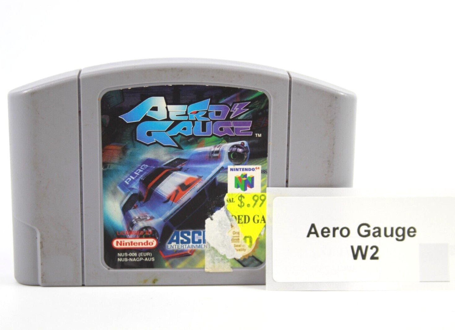 Aero Gauge [CART ONLY] - Nintendo 64 (N64) [PAL] WITH WARRANTY
