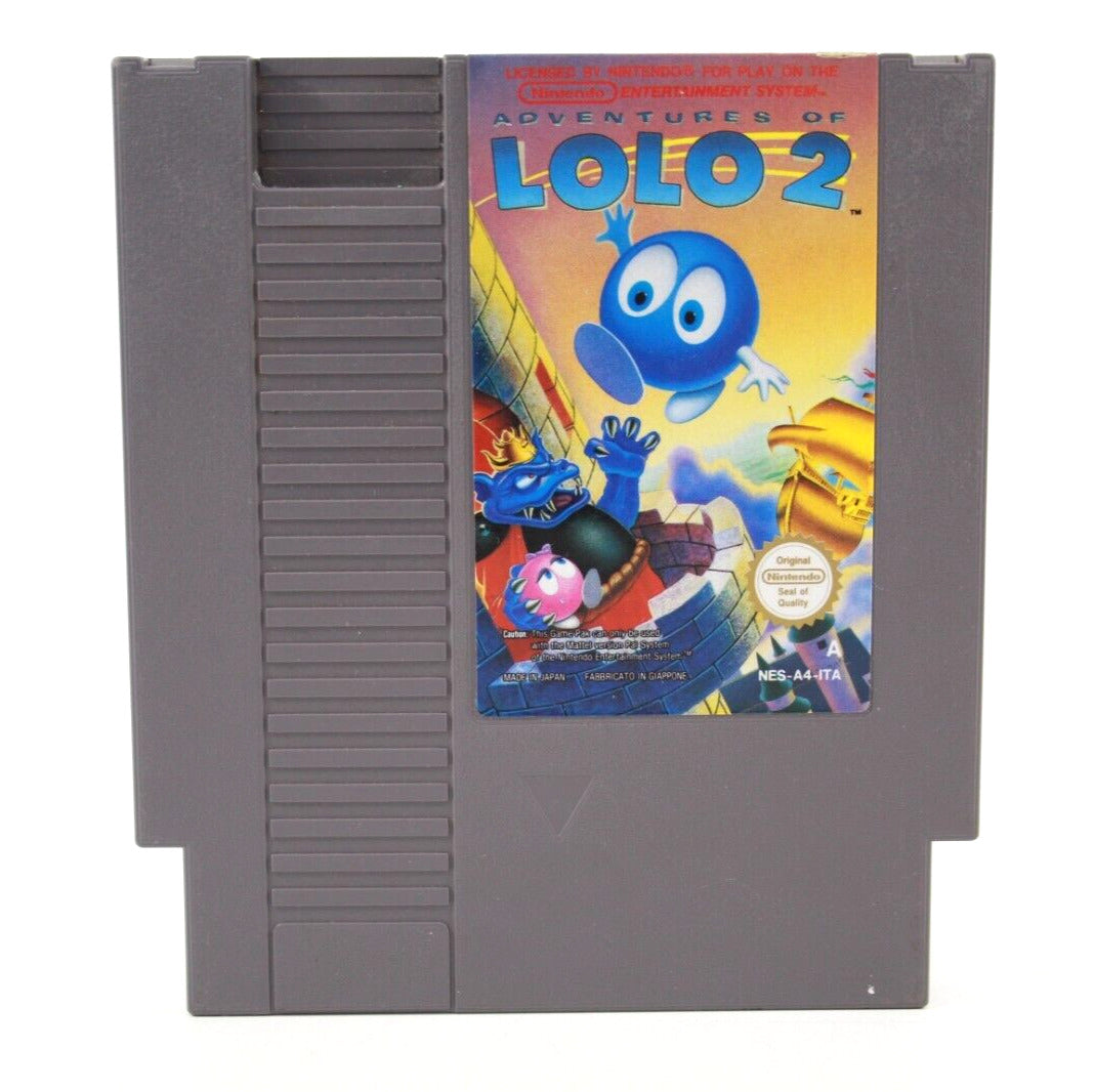 Adventures of LOLO 2 - Nintendo Entertainment System (NES) [PAL] - WITH WARRANTY