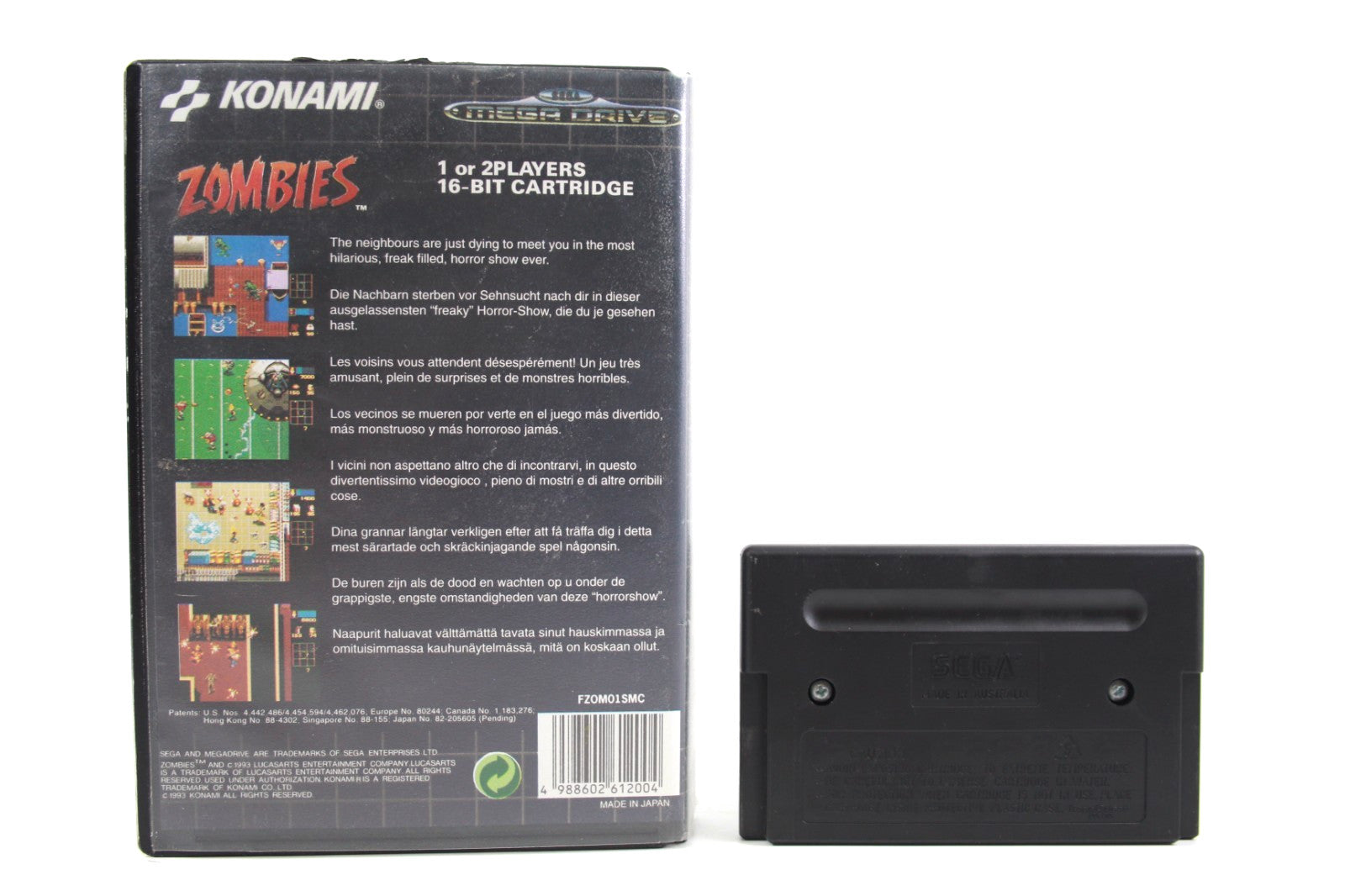 Zombies - SEGA Mega Drive [PAL] - WITH WARRANTY