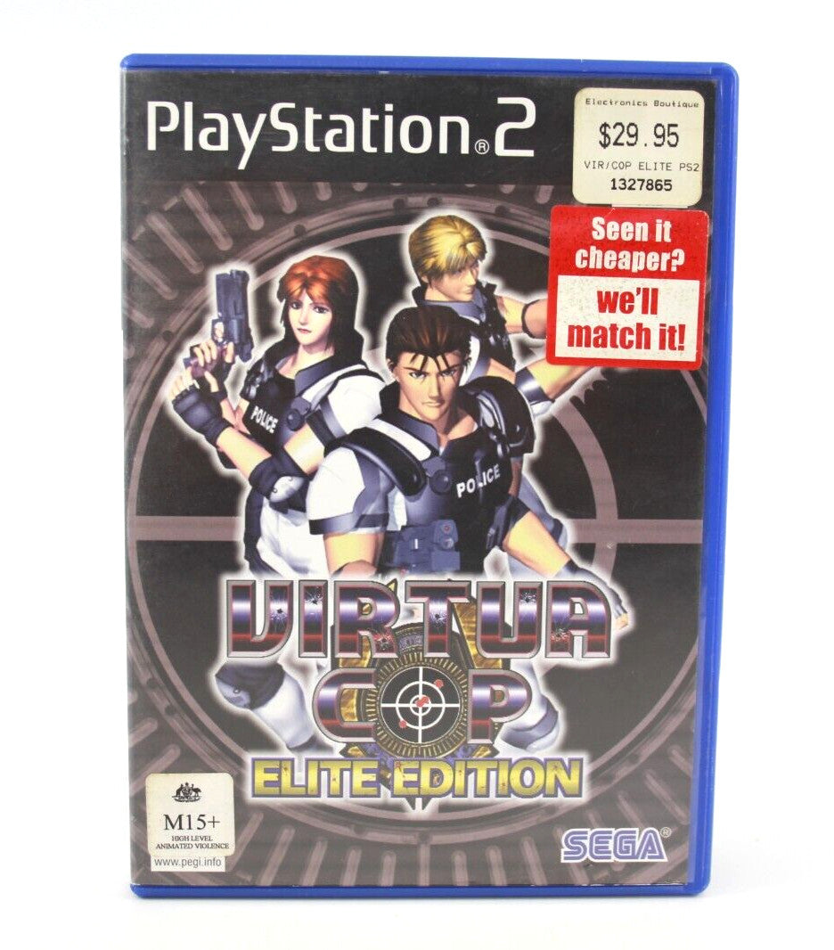 Virtua Cop: Elite Edition - PlayStation 2 (PS2) [PAL] - WITH WARRANTY