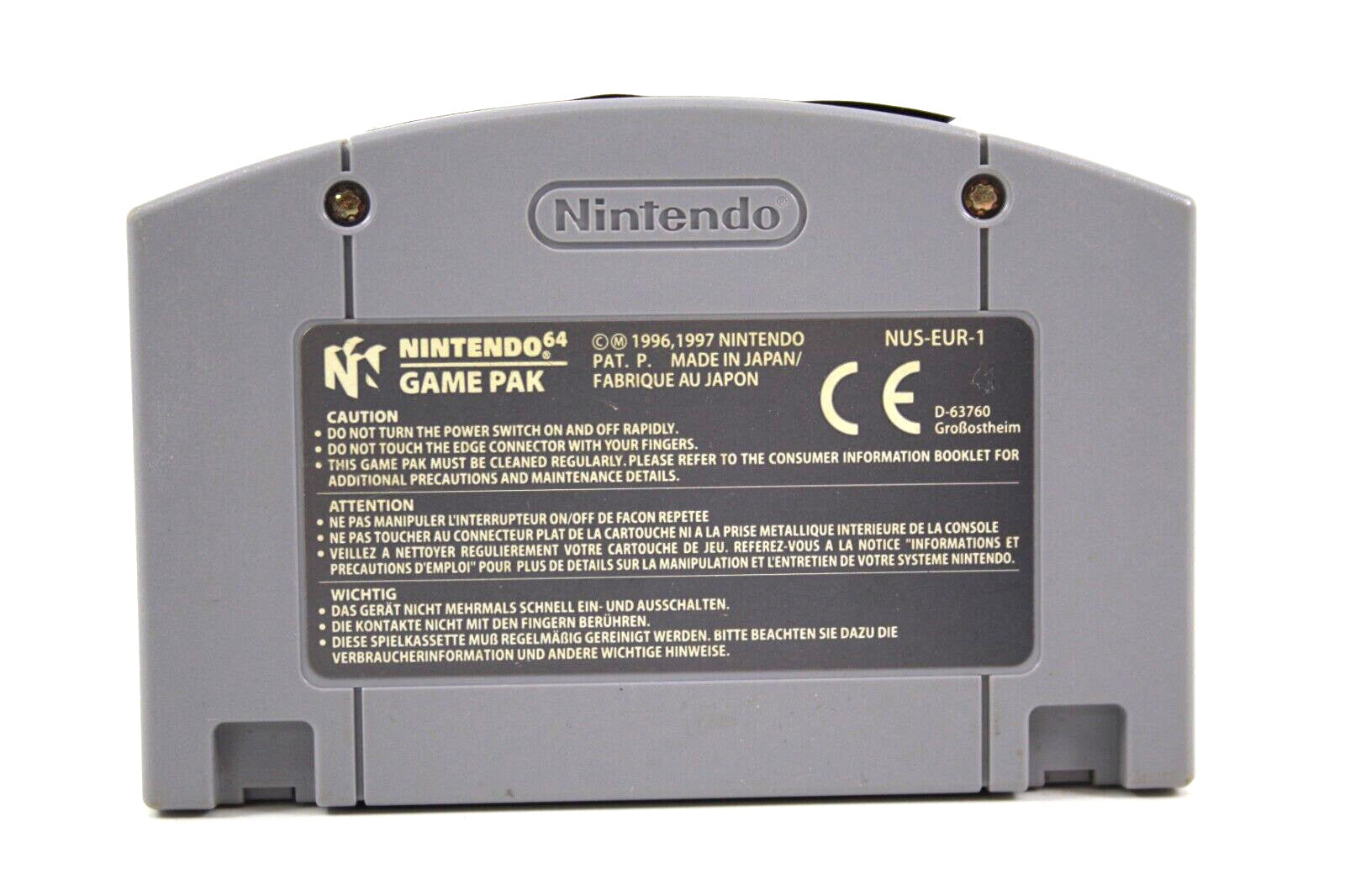 Perfect Dark [CART ONLY] - Nintendo 64 (N64) [PAL] WITH WARRANTY