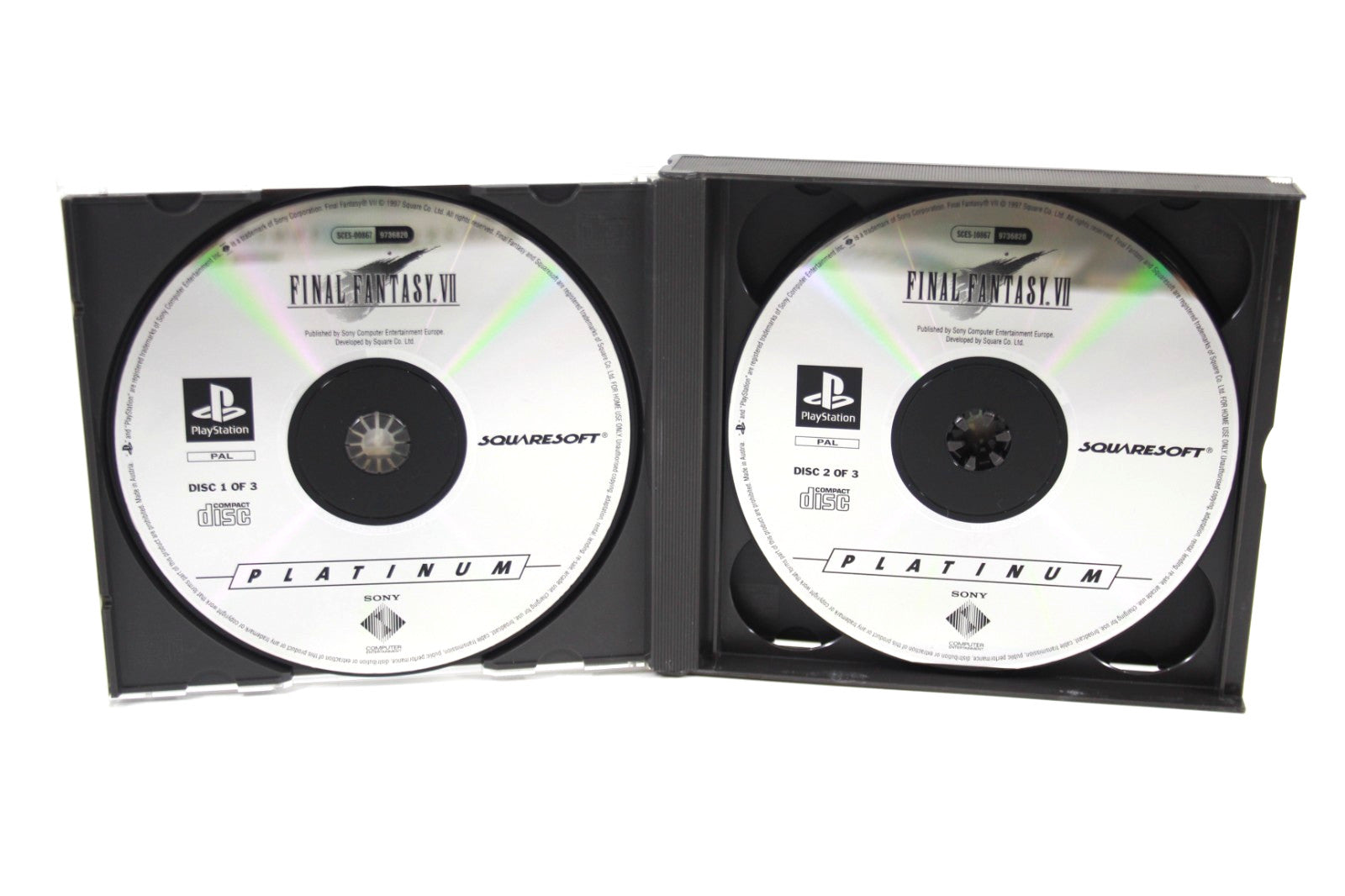 Final Fantasy VII [Platinum] - PlayStation (PS1) [PAL] - WITH WARRANTY