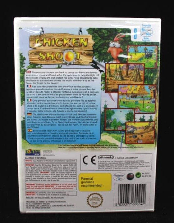 Chicken Shoot - Nintendo Wii [PAL] **Brand New/Sealed**