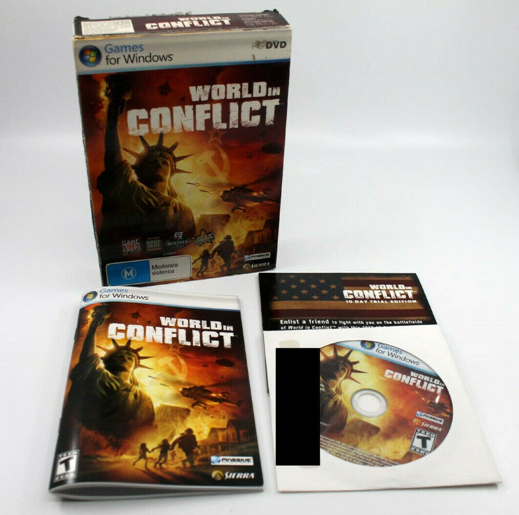 World in Conflict game for PC/Windows - Small Box - Boxed