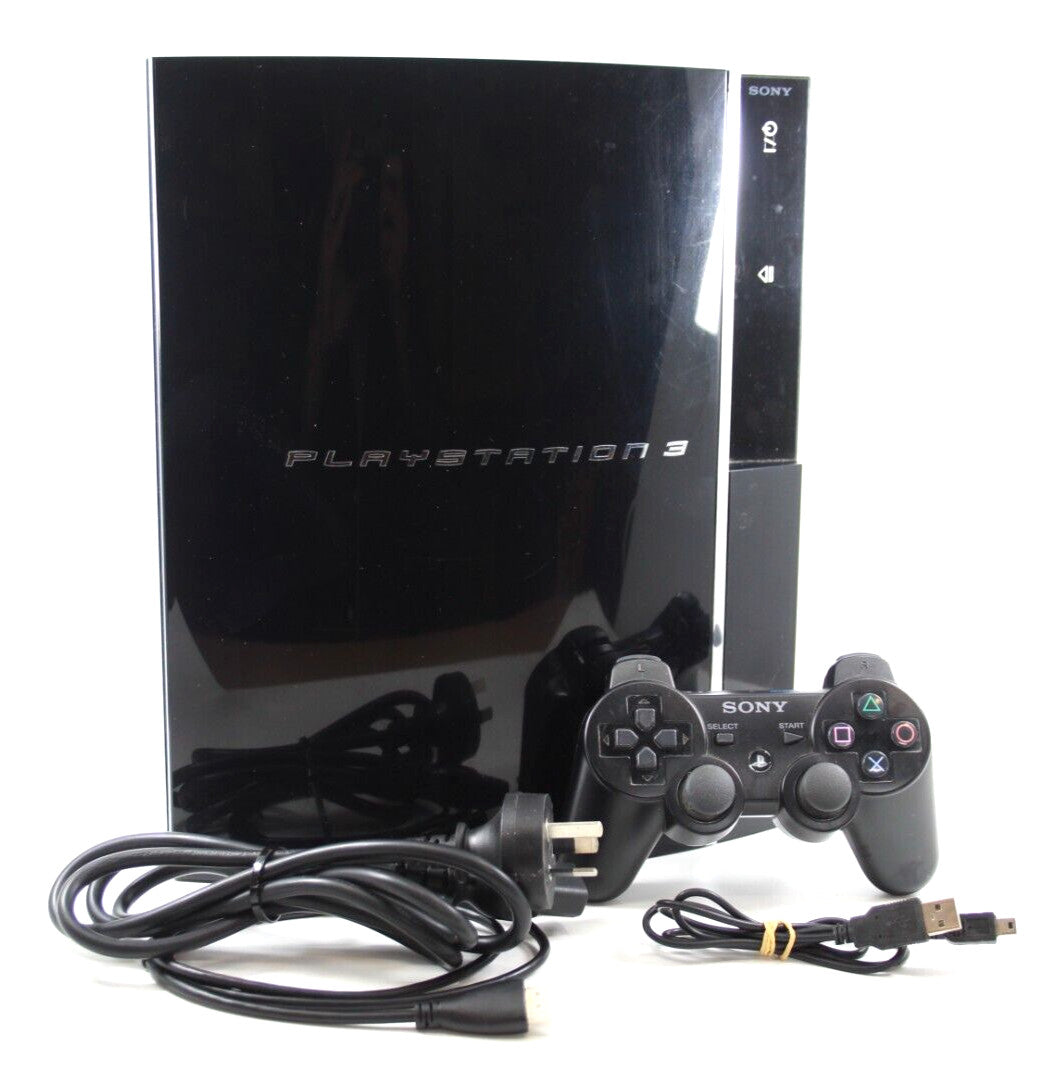 PlayStation 3 (PS3) Backwards Compatible Console 60GB - WARRANTY STICKER INTACT