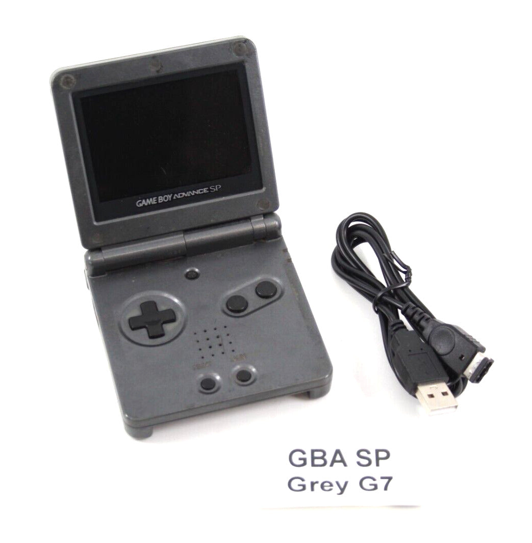 💥AGS-101💥 Official Nintendo Game Boy Advance SP Console [Graphite Grey] GBA 🎮