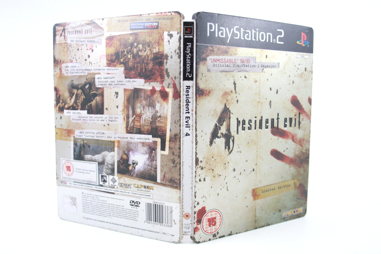 Resident Evil 4 Limited Edition SteelBook - PlayStation 2 (PS2) [PAL] - WARRANTY