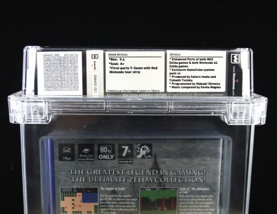 The Legend of Zelda: Collector's Edition: Nintendo GameCube - WATA Graded 9.4 A+