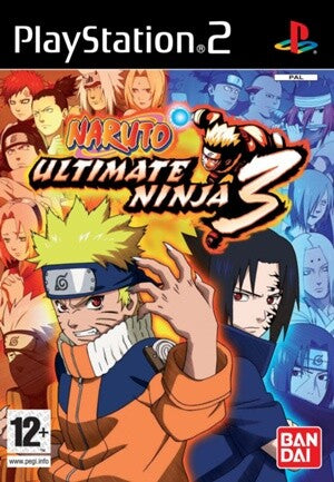 Naruto: Ultimate Ninja 3 (PS2) [PAL] - WITH WARRANTY