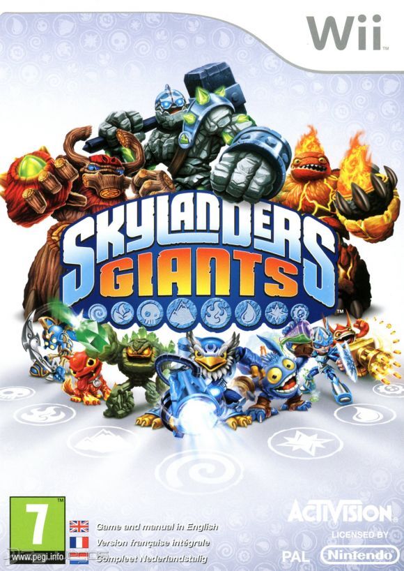 Skylanders: Giants (Nintendo Wii) [PAL] - WITH WARRANTY