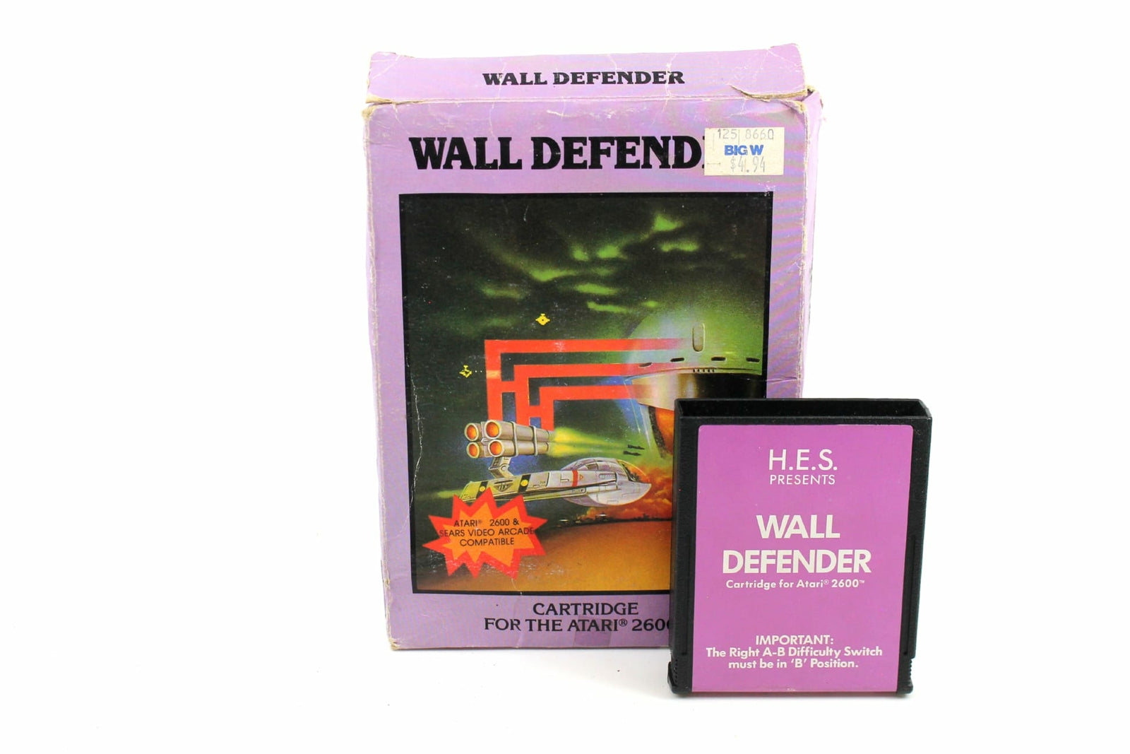Wall Defender (Atari 2600) [PAL] - WITH WARRANTY