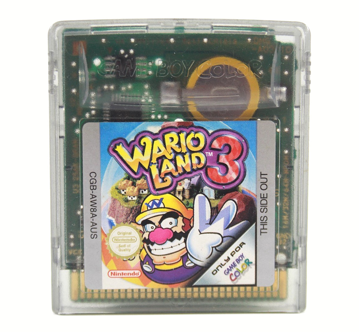 Wario Land 3 [NEW SAVE BATTERY] - Nintendo Game Boy Color [PAL] - WITH WARRANTY