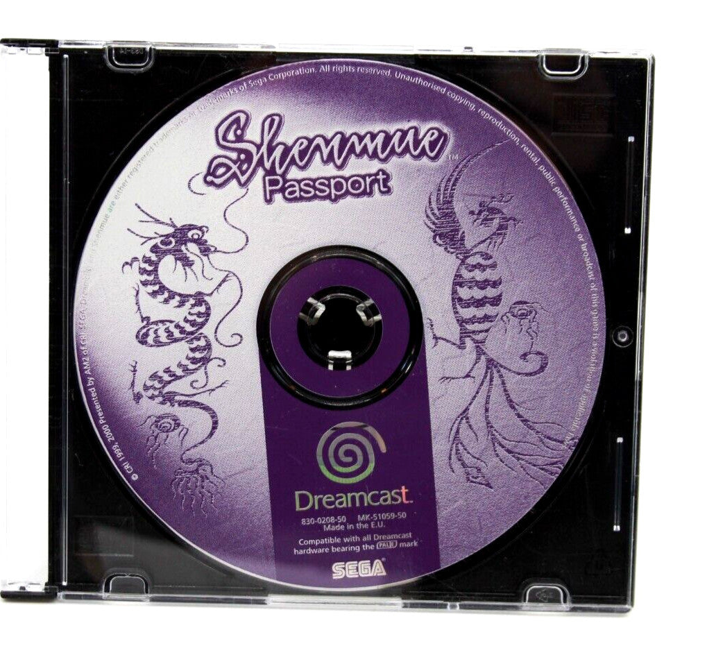 Shenmue Passport - DISC ONLY (Dreamcast) [PAL] - WITH WARRANTY