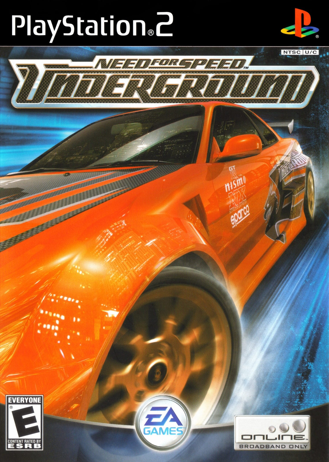 Need for Speed: Underground (PS2) [PAL] - WITH WARRANTY