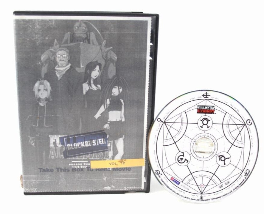 Full Metal Alchemist Season 2 Part 2 Vol. 12 - DVD [Anime] *BLOCKBUSTER EX*