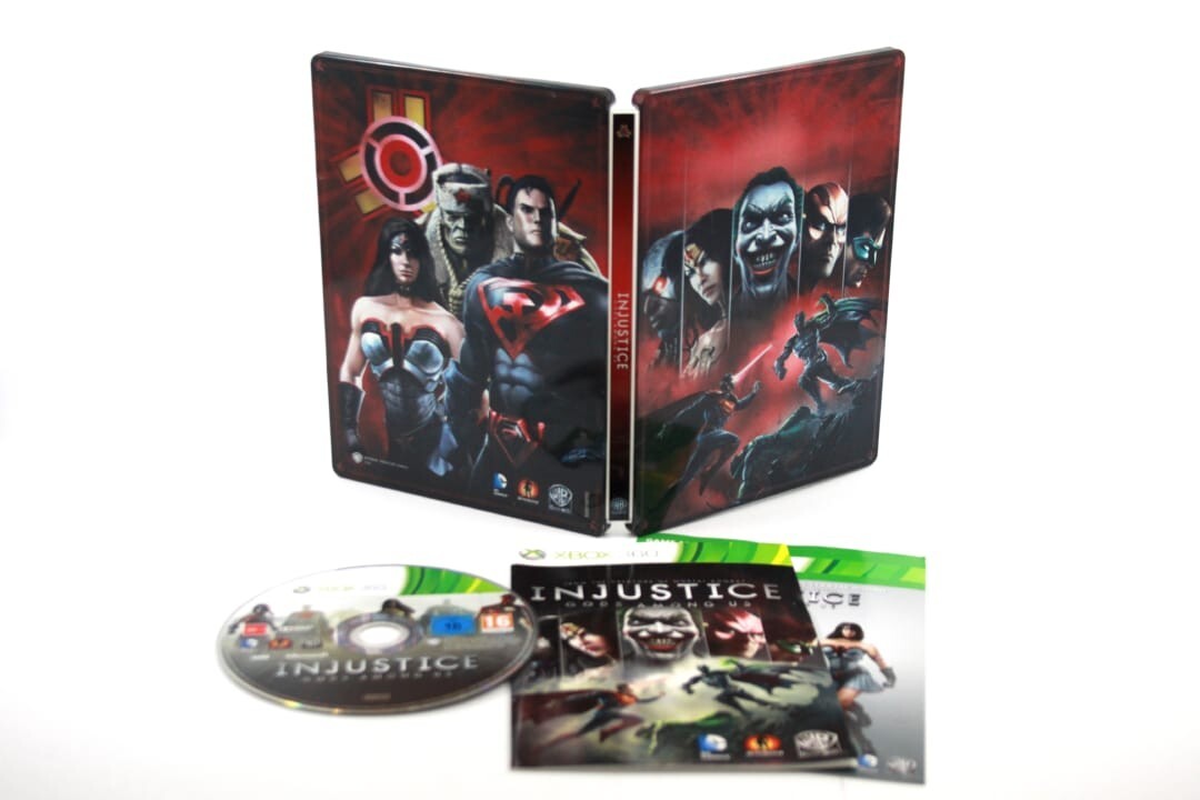 INJUSTICE GODS AMONG US - XBOX 360 - Special Edition SteelBook