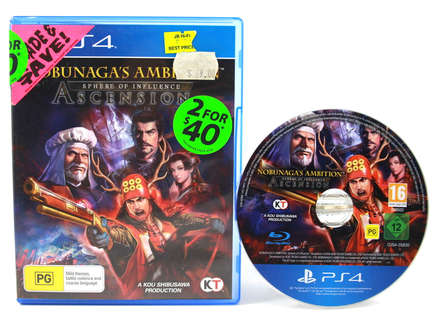 Nobunaga's Ambition: Sphere of Influence - Ascension (PS4) [PAL] - Nobunagas