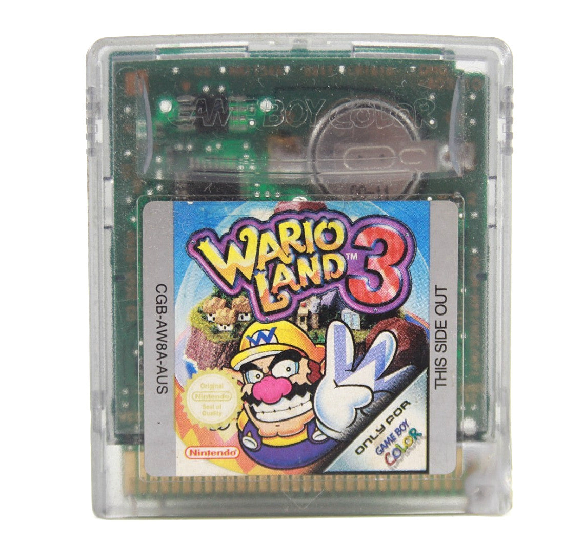 Wario Land 3 [NEW SAVE BATTERY] - Nintendo Game Boy Color [PAL] - WITH WARRANTY