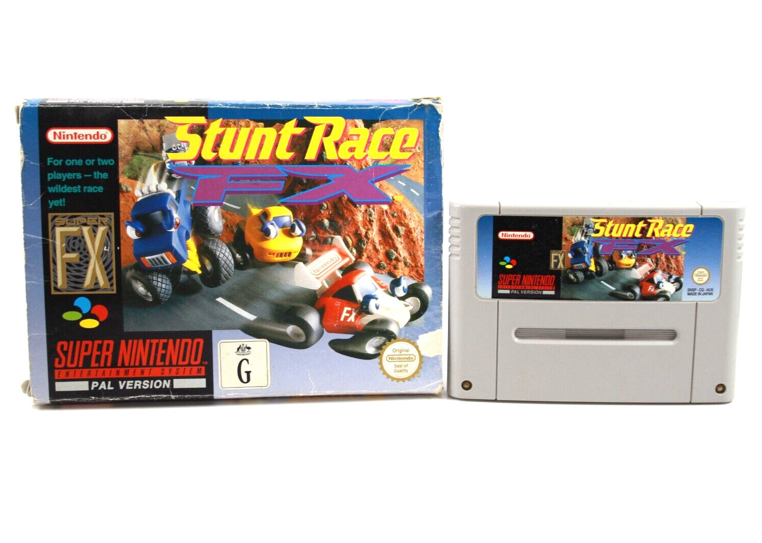 Stunt Race FX - Super Nintendo (SNES) [PAL] - WITH WARRANTY