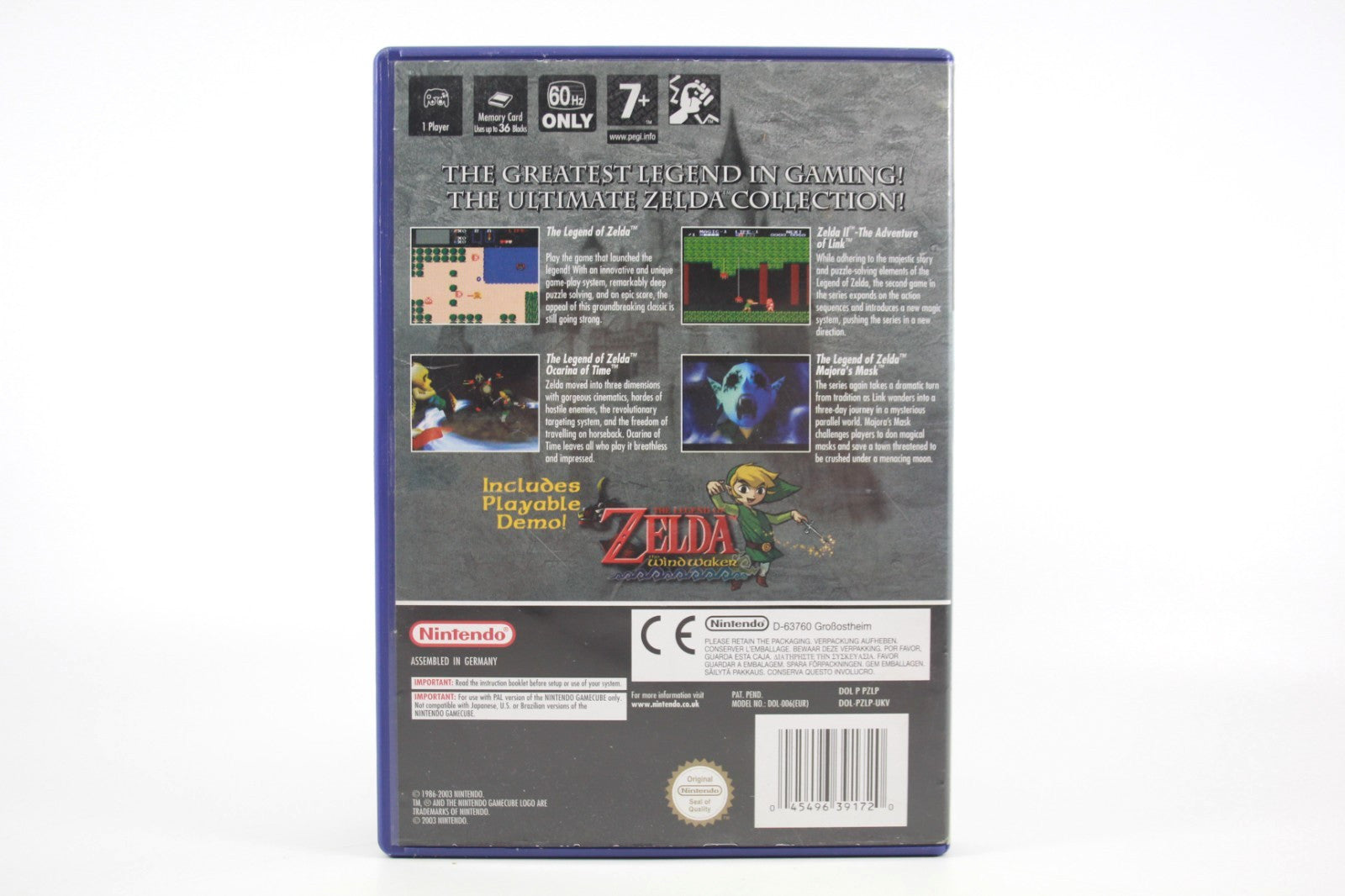 The Legend Of Zelda Collector's Edition - Nintendo GameCube [PAL] WITH WARRANTY